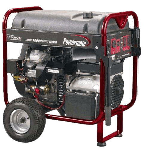 Powermate PM0601258 12500W/15625W 22 HP Subaru Electric Start V-Twin Generator New