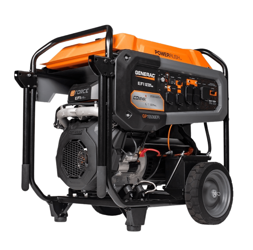 Generac GP15500EFI 15500W/19300W Low THD Gas Generator Electric Start New