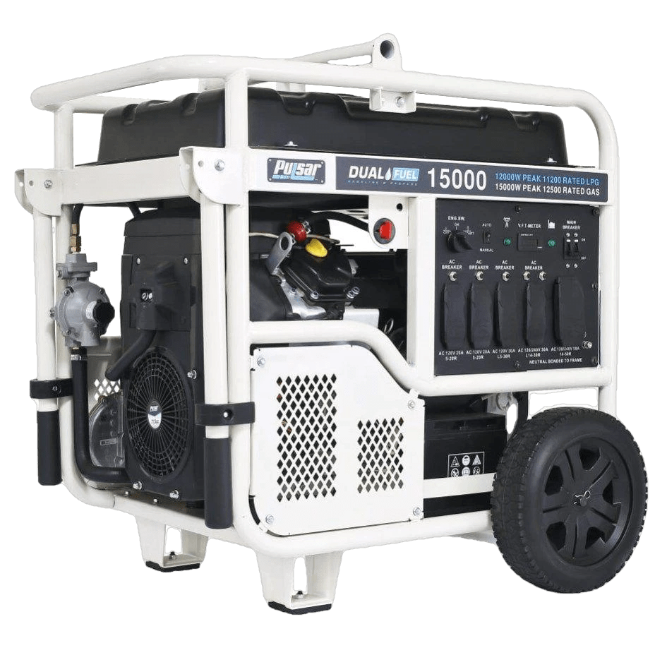 Pulsar PG15KVTWB 12000W/15000W Dual Fuel Electric Start Portable Generator New