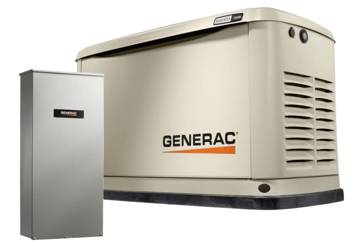 Generac 7224 14kW WiFi Guardian LP/NG  Standby Generator w/ 100 Amp 16 Circuit Smart Transfer Switch New