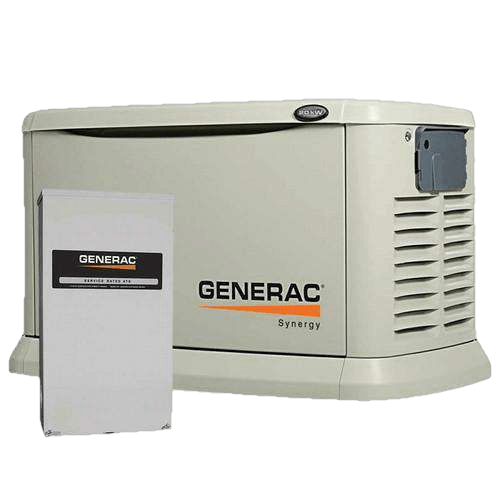 Generac 6055/6098 20kW Synergy Variable Speed Standby Generator w/Smart Transfer Switch New