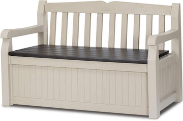 Keter Eden Bench and Cushion Box 265L