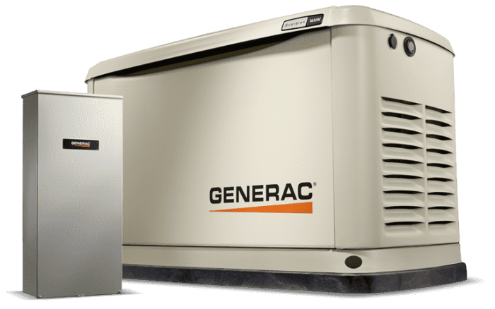 Generac 70371 Guardian 16kW LP/NG Standby Generator WiFi w/ 200 Amp Smart Transfer Switch New