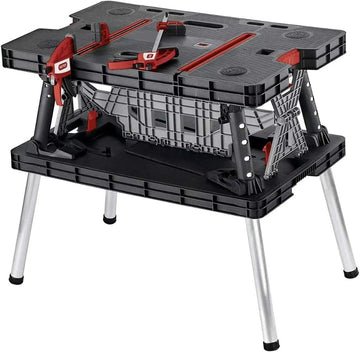 Keter Folding Work Table, Black, 85x55x75.5 cm