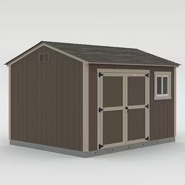 Tahoe Series Lakeridge Installed Storage Shed 10 Ft. X 12 Ft. X 8 Ft. 10 In. (120 Sq. Ft.) 7 Ft. High Sidewall