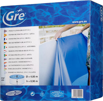 Gre FPROV – Liner for Oval Swimming Pools 800x470 cm blue