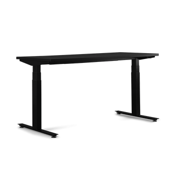 Nevi Gaming Desk - Black/Black