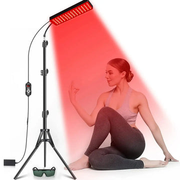 Red and Infrared Light Therapy Lamp