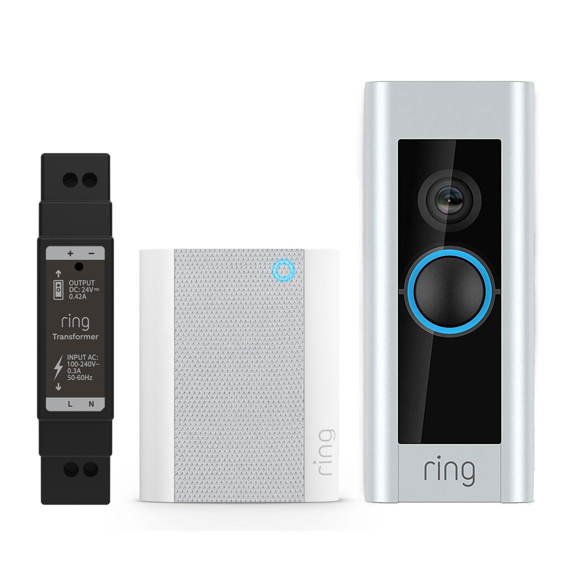 Ring Video Doorbell Pro 2 Hardwired & All New Chime Pro *BUNDLE*