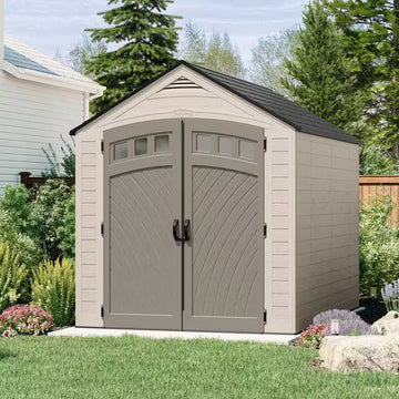 Vista 10 Ft. W X 7 Ft. D Plastic Shed (74.10 Sq. Ft.)