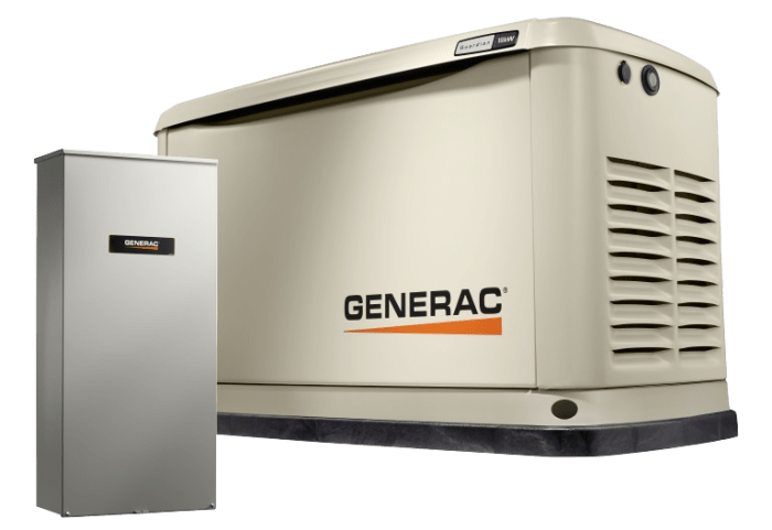 Generac 7228 Guardian 18kW Standby Generator WiFi w/ 200 Amp Automatic Transfer Switch New