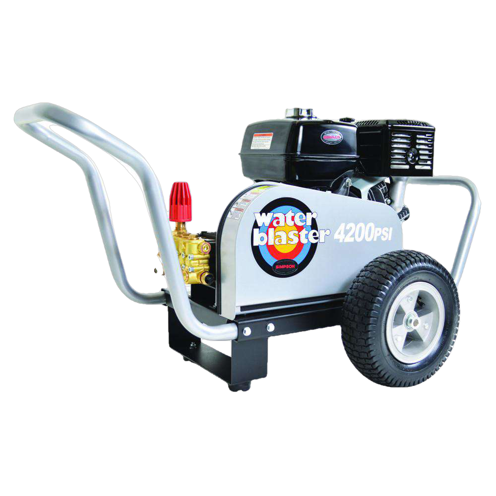 Simpson WB4200 WaterBlaster 4200 PSI 4 GPM Honda GX390 Gas Pressure Washer